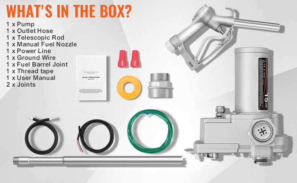 Täydellinen polttoaineensiirtosarja