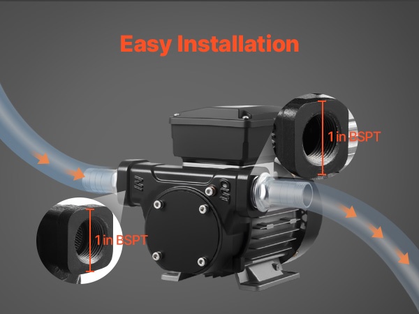 Polttoainepumppu, käyttö säiliön kanssa