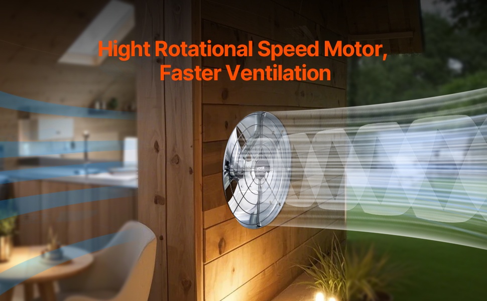 Tehokas moottori ja ilmavirta