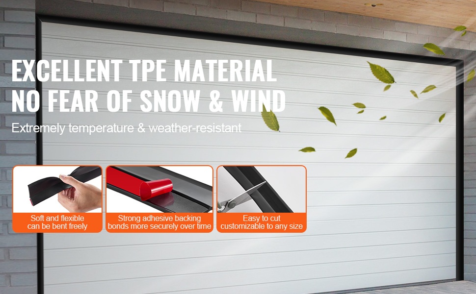 Säänkestävä autotallin ovitiiviste