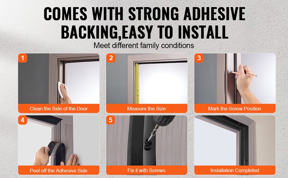 Autotallin ovitiiviste 3M-liimalla ja ruuveilla