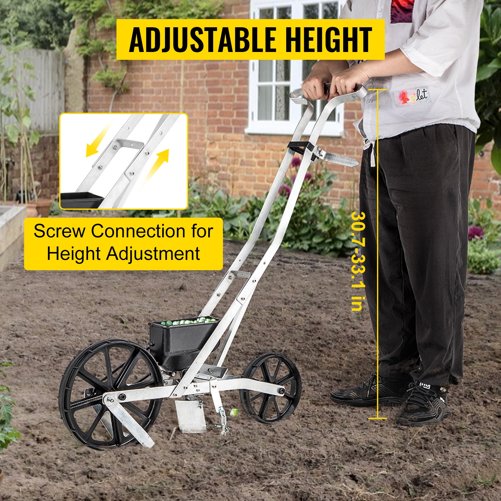 Säädettävä työntövarsi