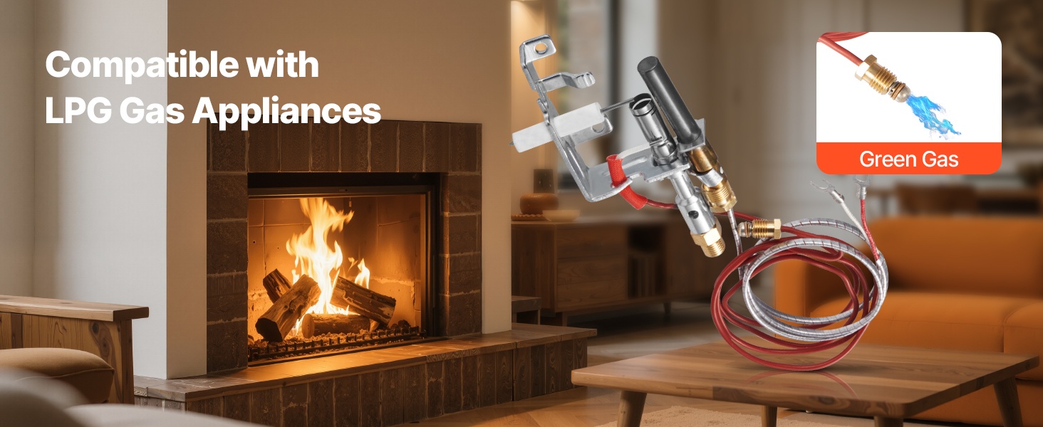 Käyttö maakaasulla ja nestekaasulla