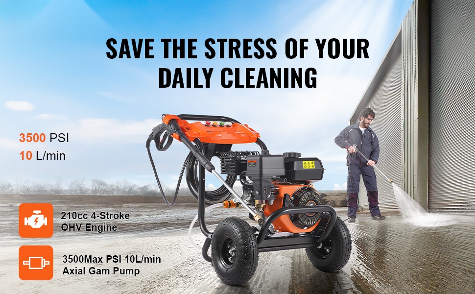 Bensiinikäyttöinen korkeapainepesuri