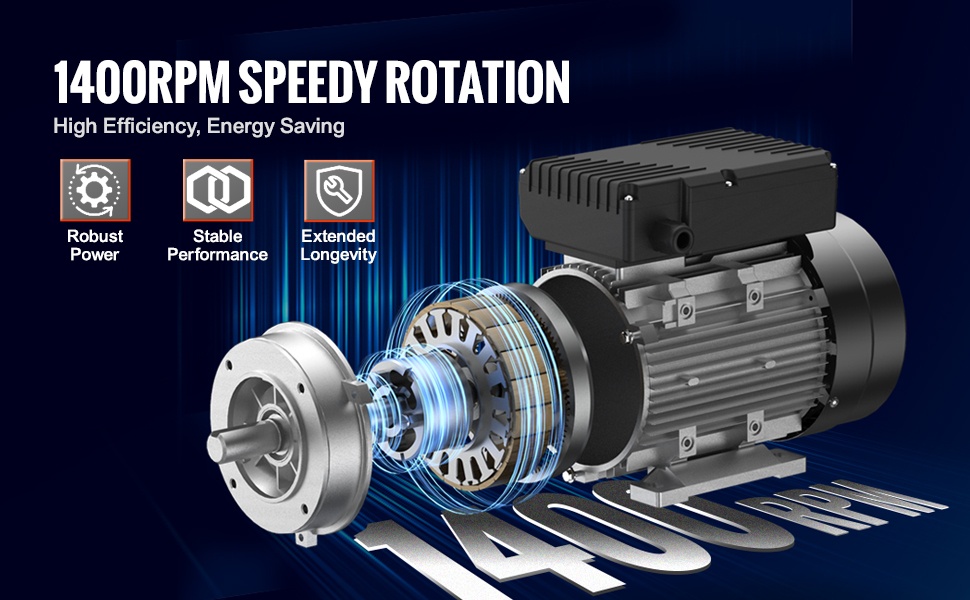 Sähkömoottori käytössä erilaisissa sovelluksissa
