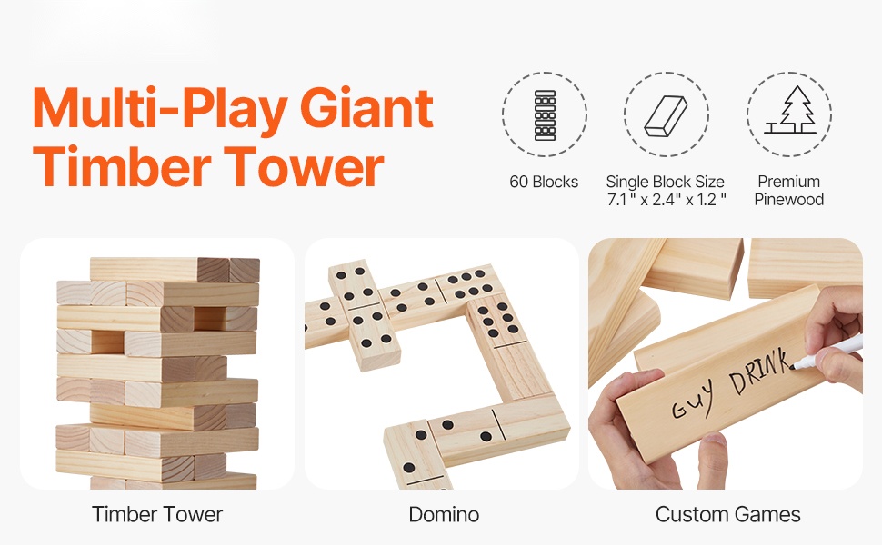 Jättipalikkapeli, tornin rakentaminen