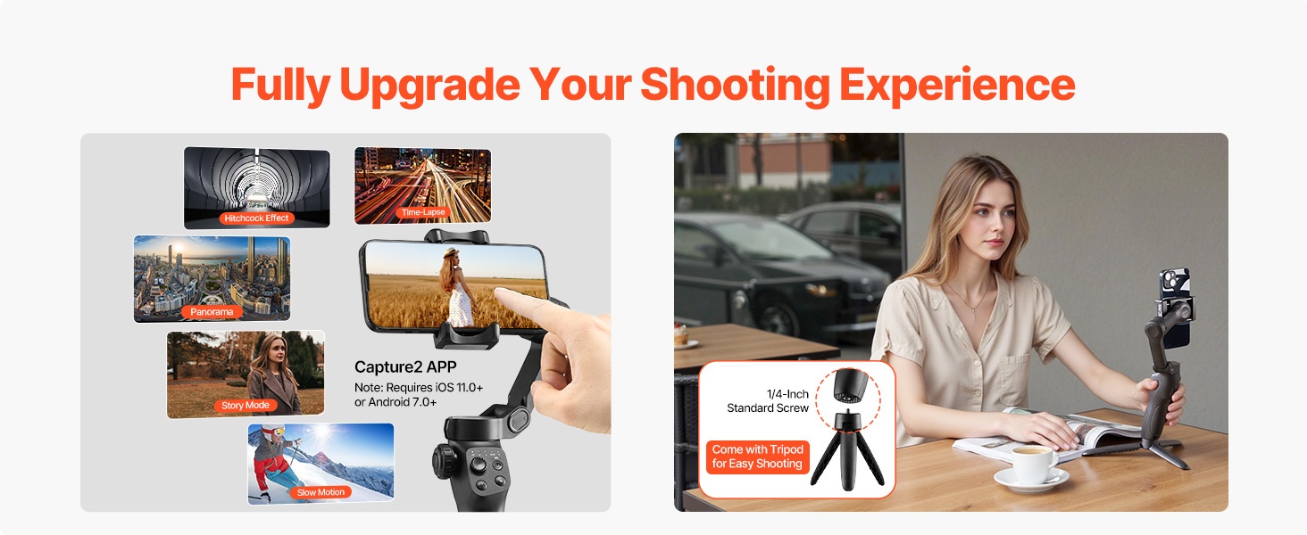 Videokuvausta gimbaalin avulla