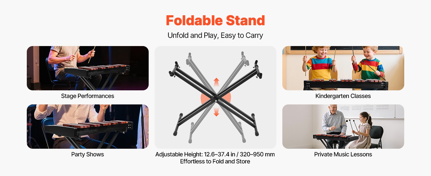 Korkeussäädettävä X-jalusta