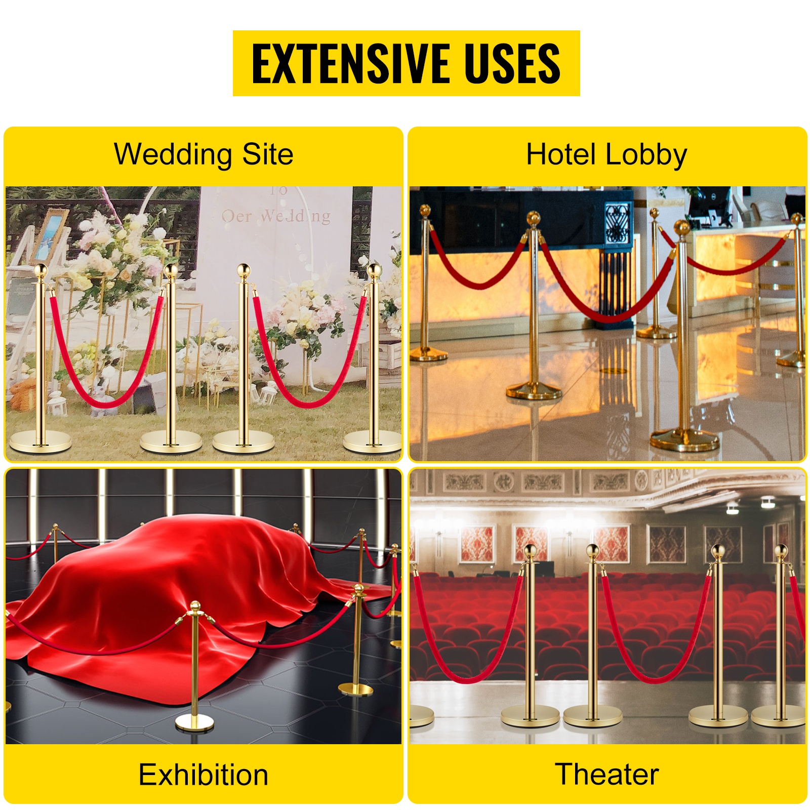 Laaja käyttökohdevalikoima