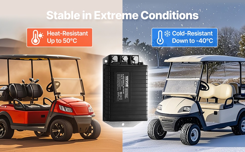 Golfkärryn nopeudensäädin, kestävä ABS-kotelo