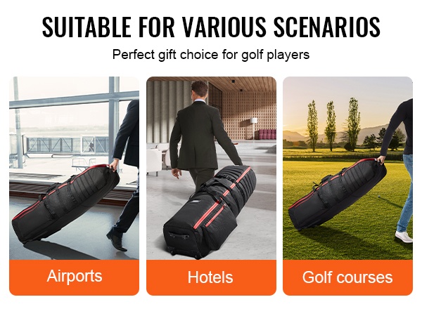 Golfmatkalaukku lentomatkalle