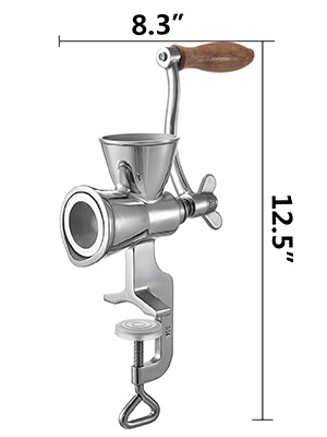 Käsikäyttöisen kahvimyllyn tekniset tiedot