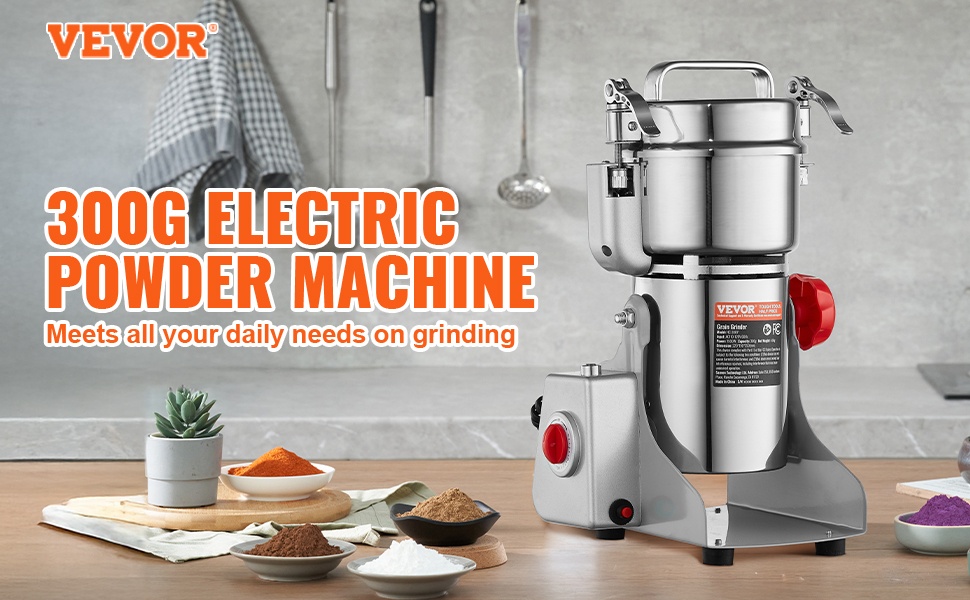 Sähköinen viljamylly, yleiskuva