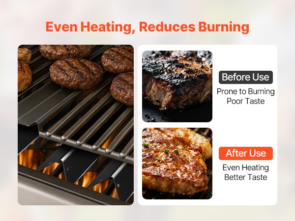 Grillaustulos flavorizer-tankojen avulla