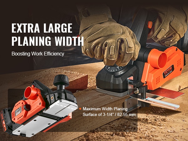 Tehokas puun höyläys