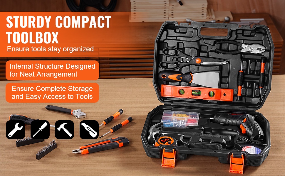 Kannettava ja järjestetty työkalulaukku