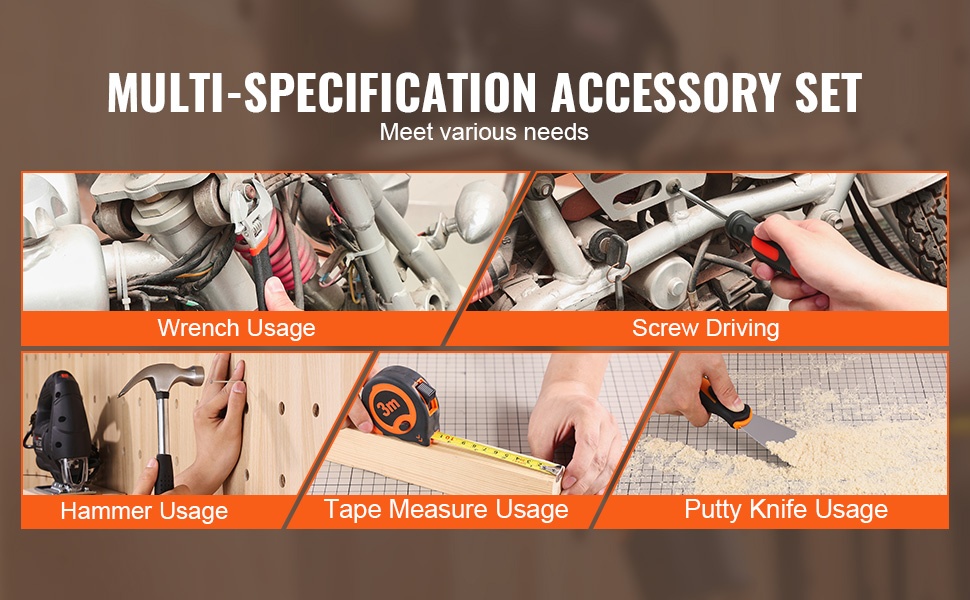 Monipuoliset ruuvimeisselinkärjet