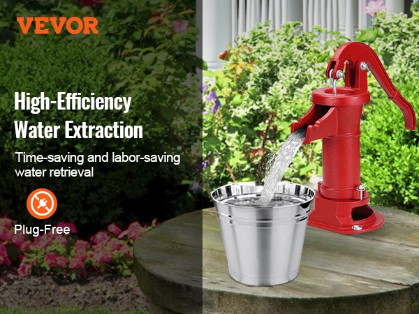 Käsipumpun yleiskuva