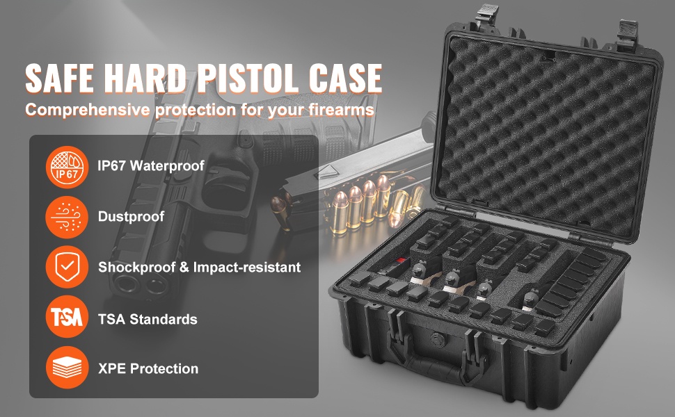 Kovakotelo pistoolille, yleisnäkymä