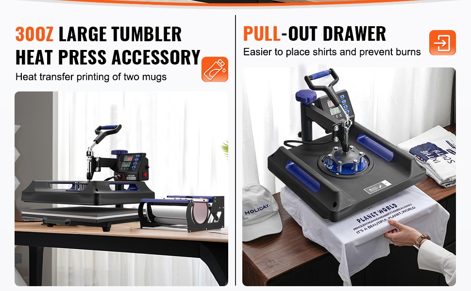 Tumbler-lisäosa ja ulosvedettävä laatikko