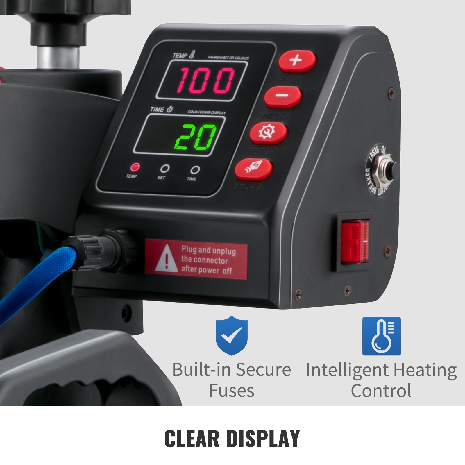 LCD-digitaalinen näyttö