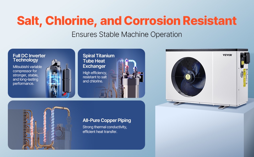 Energiatehokas allaslämpöpumppu toiminnassa