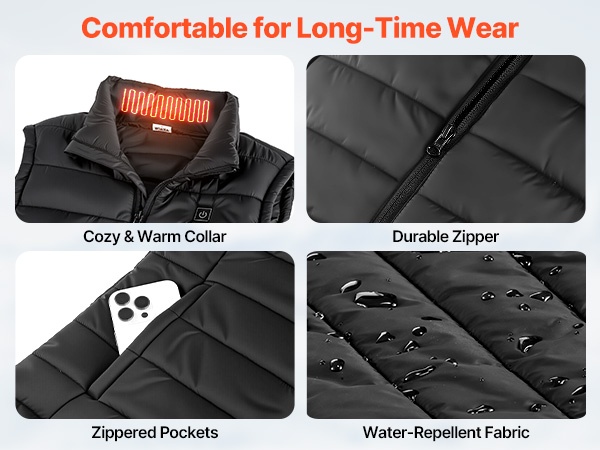 Lämmitettävä liivi ulkoilussa