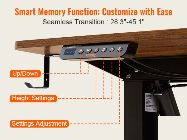 Korkeudensäätö istuma- ja seisomatyöhön