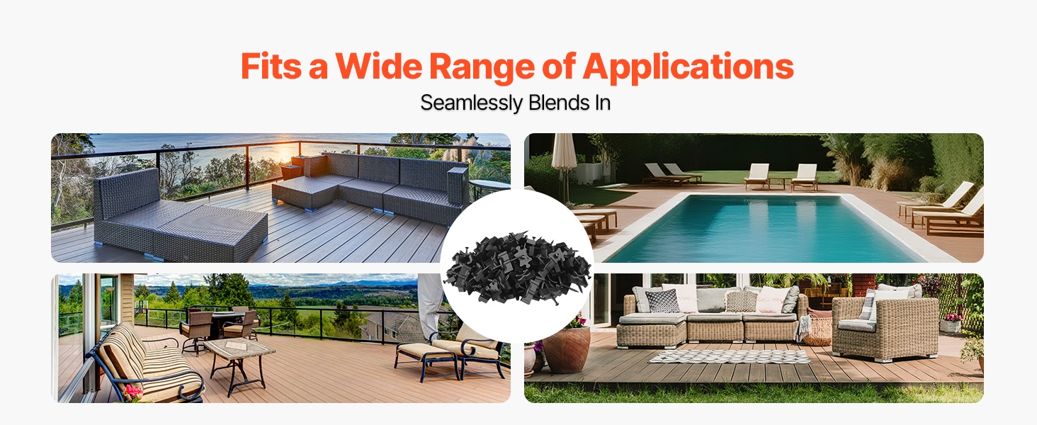 Soveltuu terasseille, parvekkeille ja patiolle