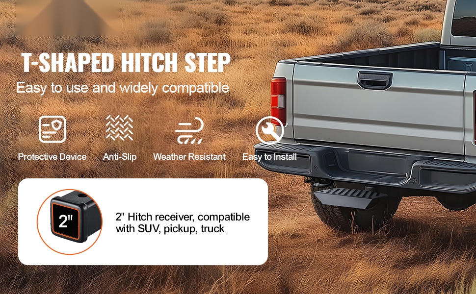 Vetokoukkuaskelma 2 tuuman vastaanottimelle