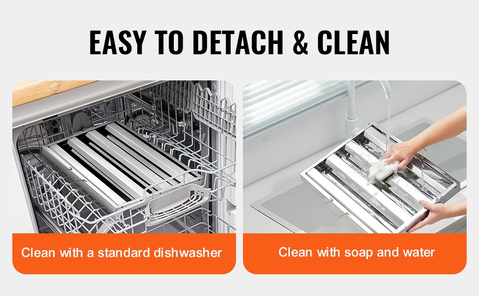 Helposti puhdistettava liesikupusuodatin