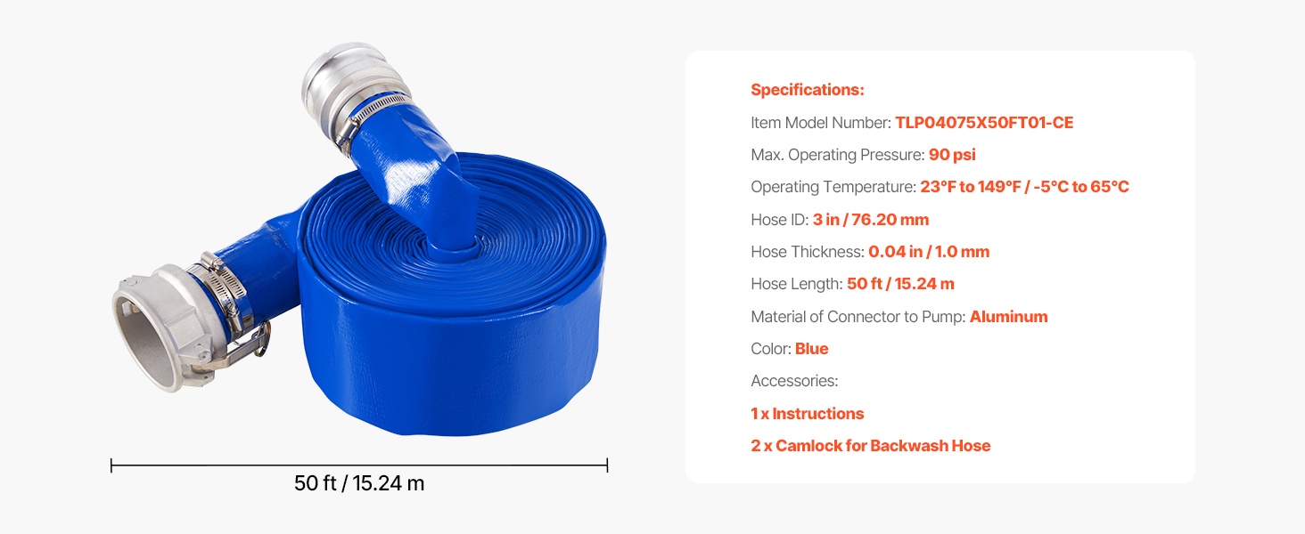 Huuhteluletkun rakenne