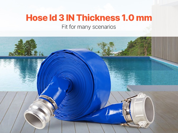 PVC-huuhteluletkusarja