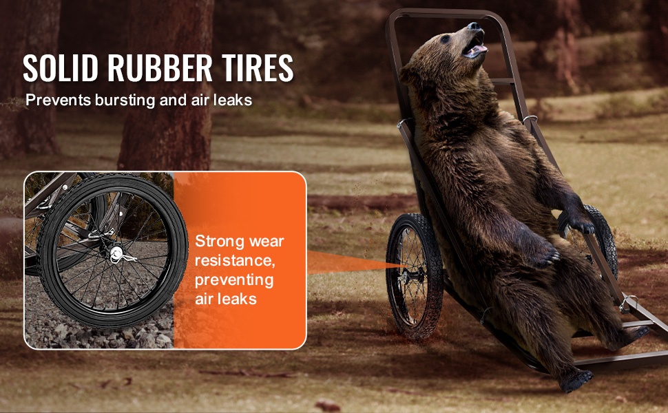 Täyskumirenkaat riistavaunussa