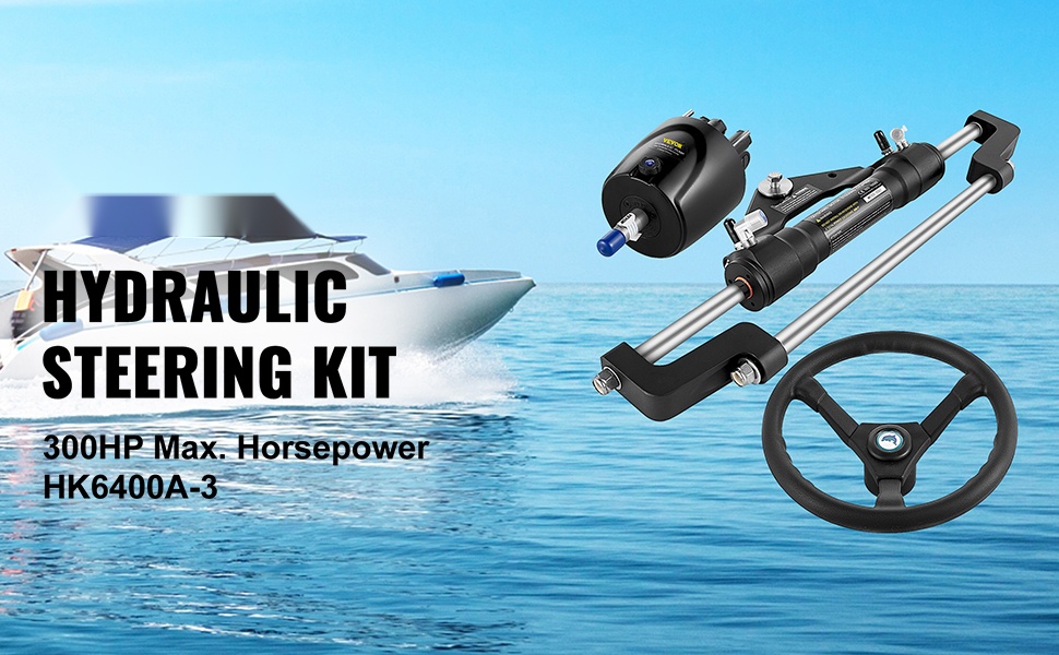 Hydraulinen veneen ohjaussarja