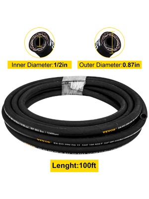 Hydrauliletkun tekniset tiedot