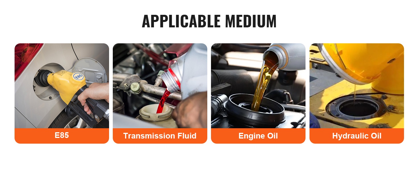 Polttoaineletku eri nesteille, yleiskuva