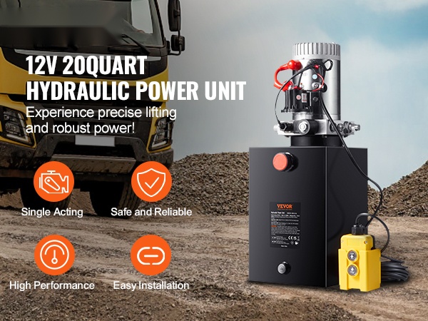 Hydraulinen tehopakkaus 12 Quart