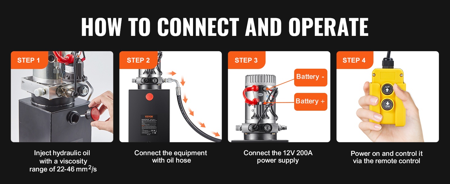 Hydraulipumpun käyttöjaksot