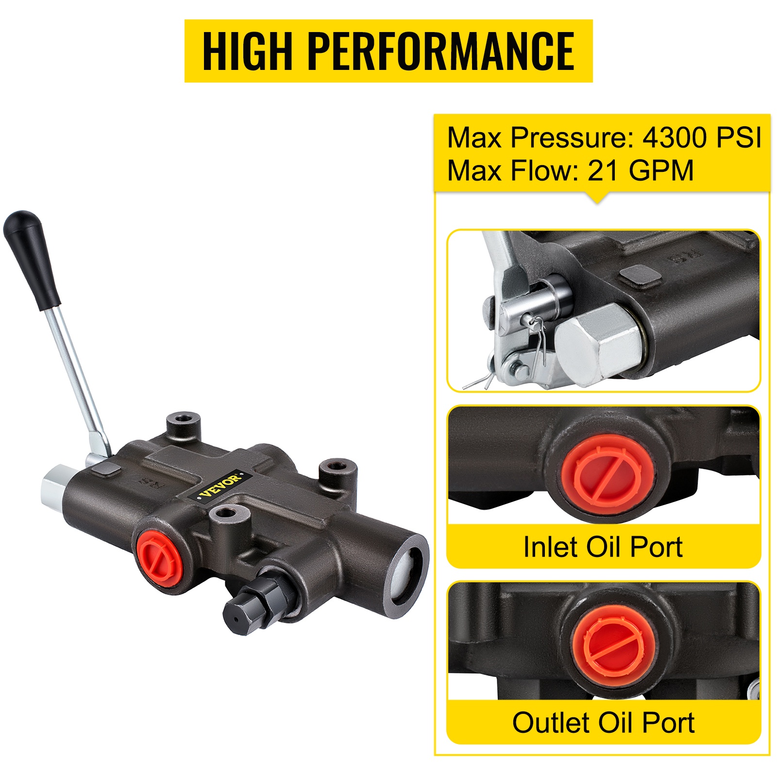 Hydraulinen kuormaajaventtiili