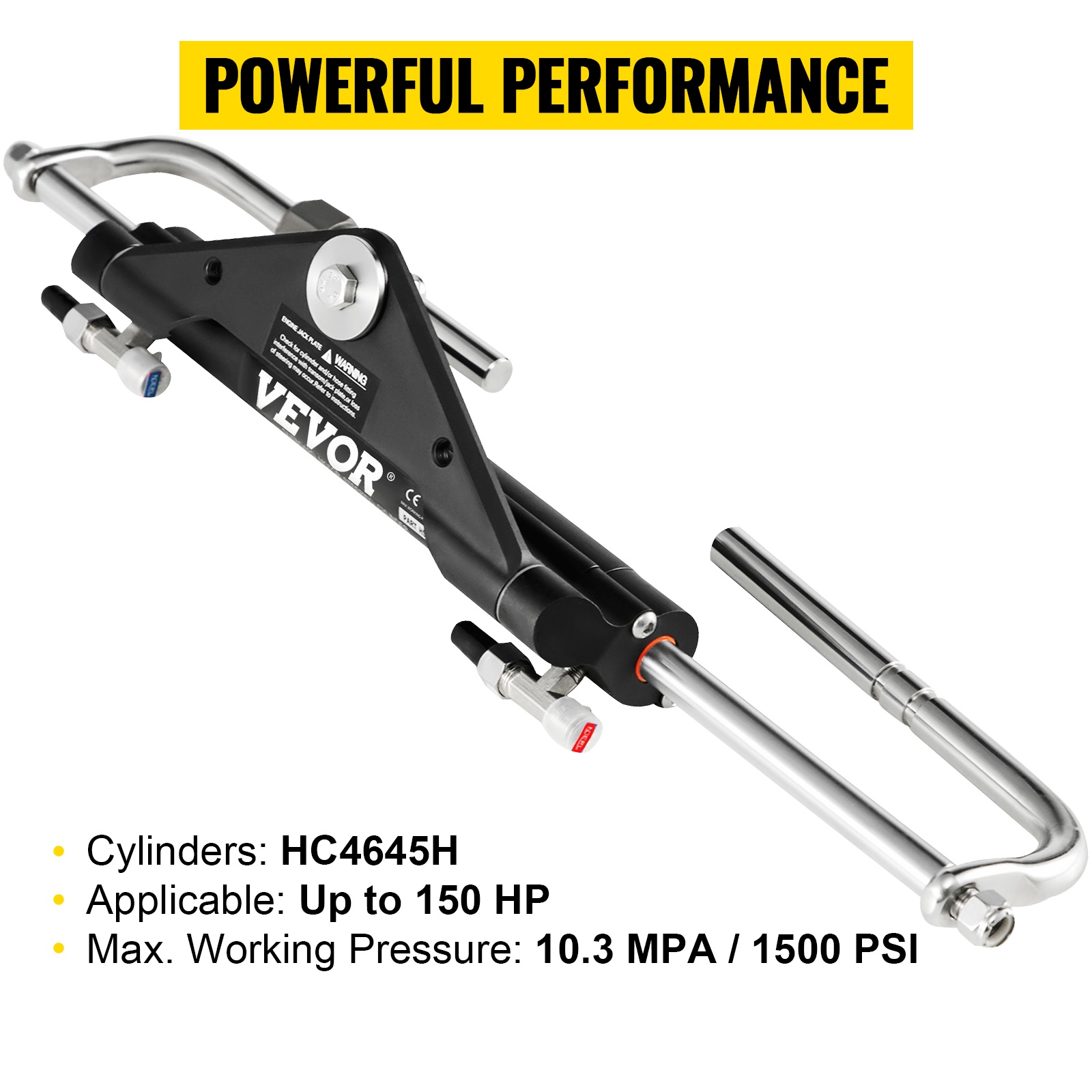 Hydraulisylinterin suorituskyky