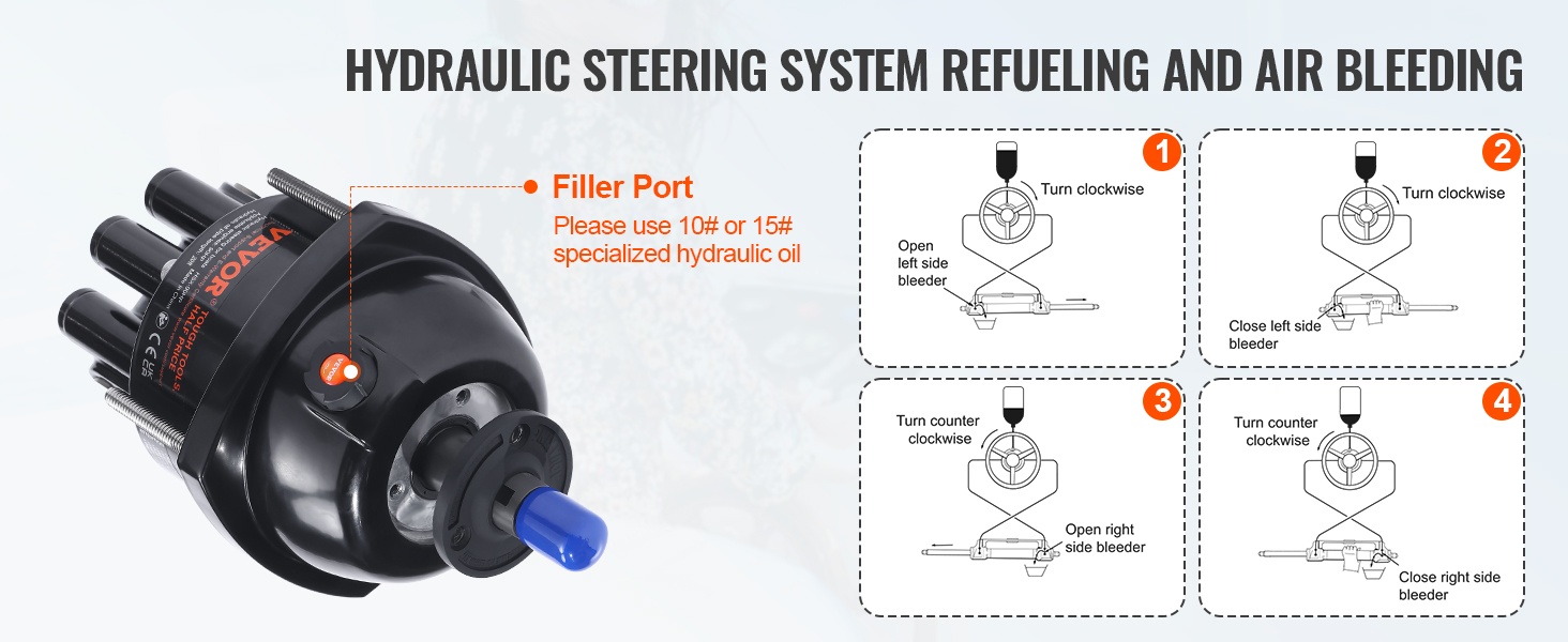 Hydraulinen perämoottorin ohjaussarja kuva 5