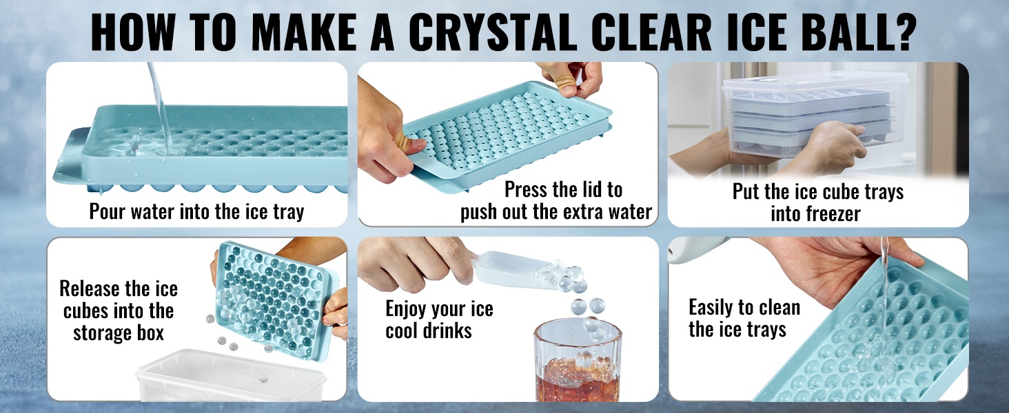 Helposti irrotettavat jääpallot