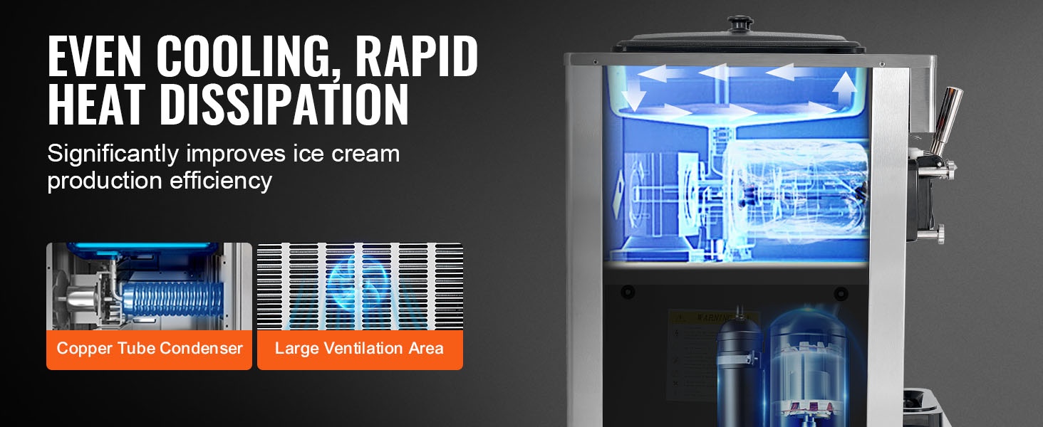 Tehokas jäähdytys ja kondensaattori