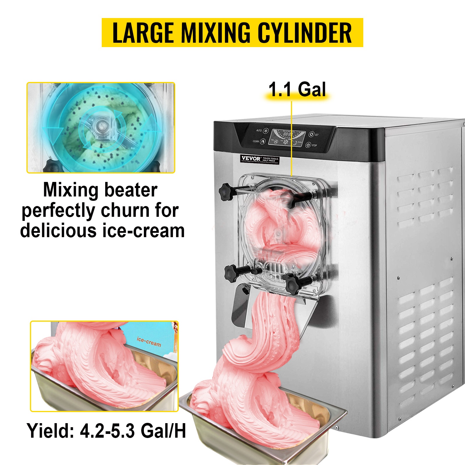 Suuri sekoitussylinteri