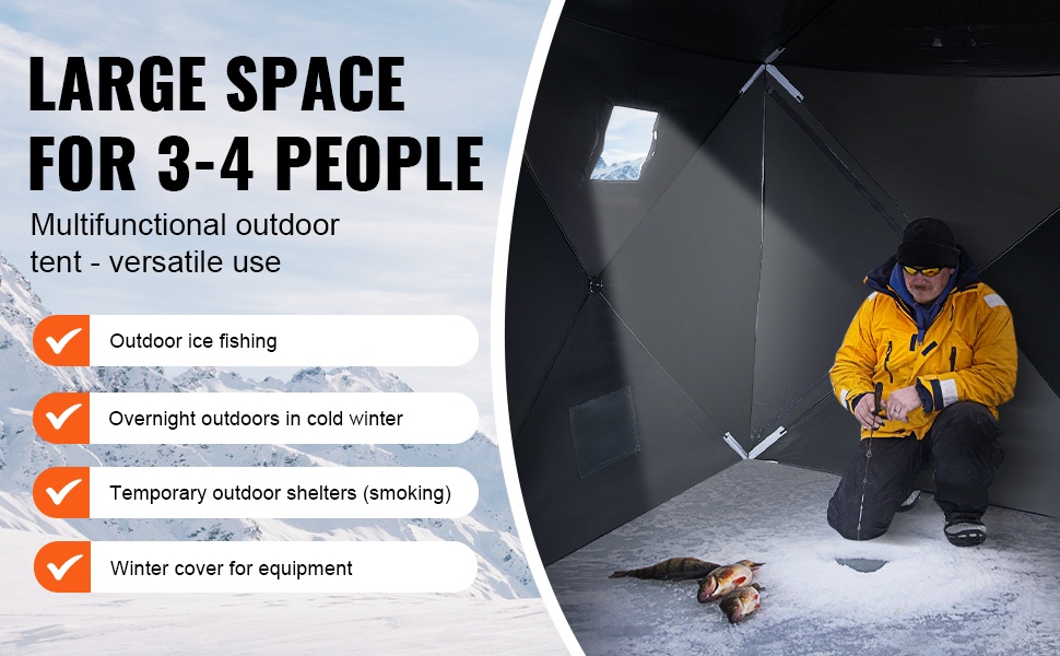 Tilava sisätila usealle henkilölle