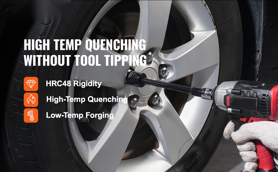 1/4 tuuman 48-osainen iskuhylsysarja kotelossa