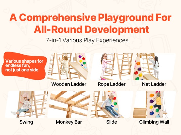 Lasten kiipeily ja leikki