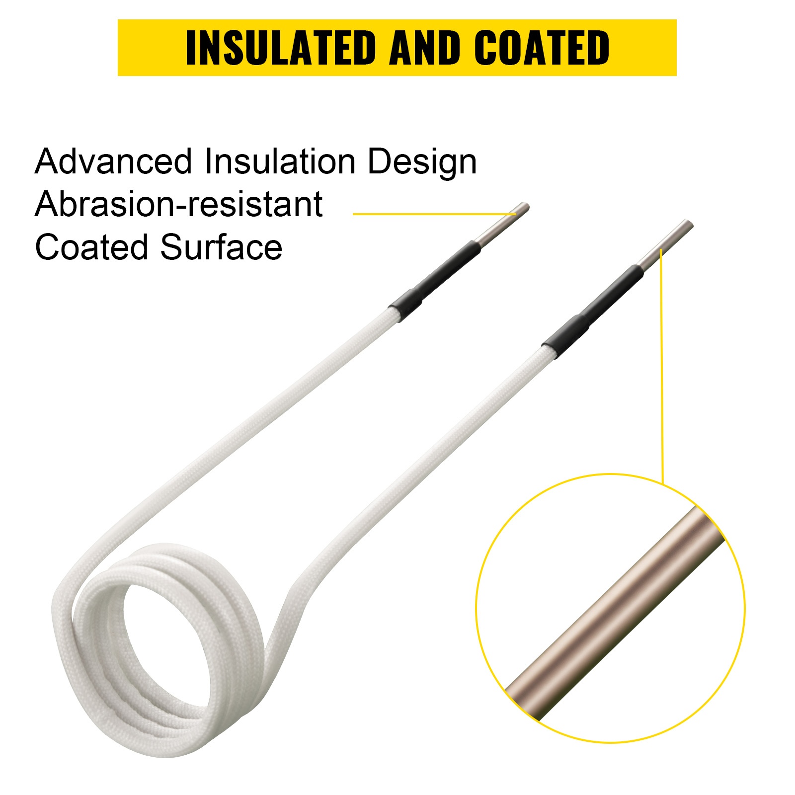 Pinnoitettu kela pinnan suojaamiseksi