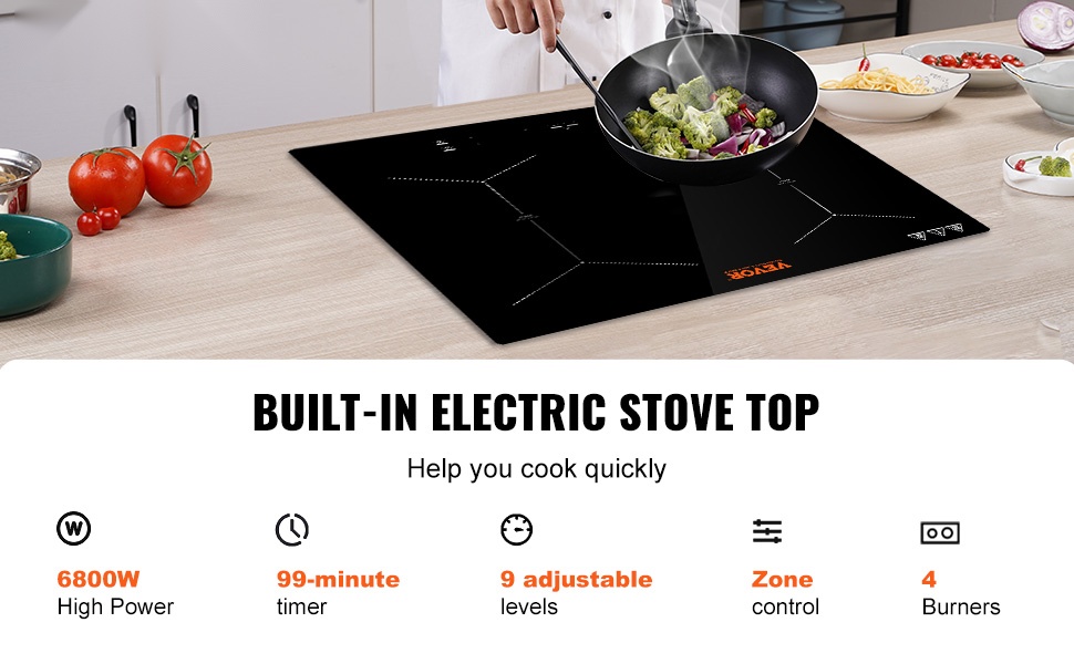 Sähköliesitaso yleiskuva